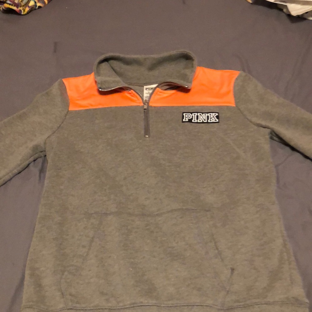 PINK VS 1/4 zip jacket